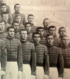 Larry Wells in Cadet Glee Club